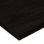 trappemåtter 12 stk. brunsort 90x30x2 cm massivt egetræ