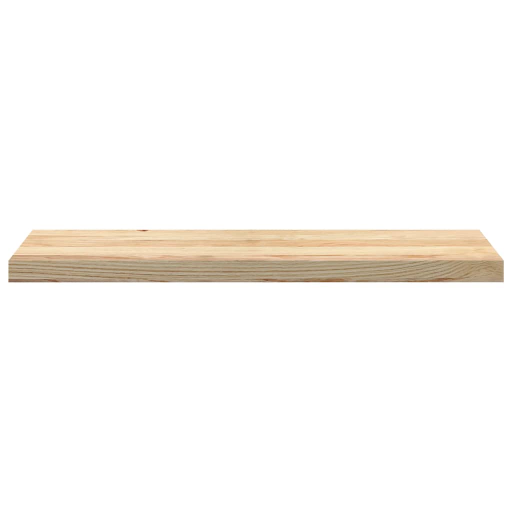 trappemåtter 2 stk ubehandlet 90x30x2 cm massivt egetræ