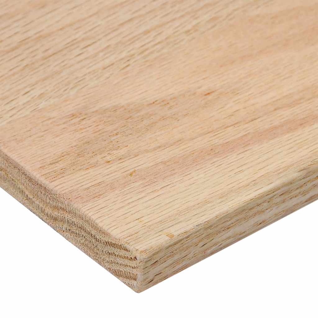 trappemåtter 2 stk ubehandlet 90x30x2 cm massivt egetræ