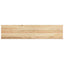 trappemåtter 2 stk ubehandlet 110x30x2 cm massivt egetræ