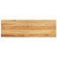 trappemåtter 2 stk lysebrun 80x25x2 cm massivt egetræ