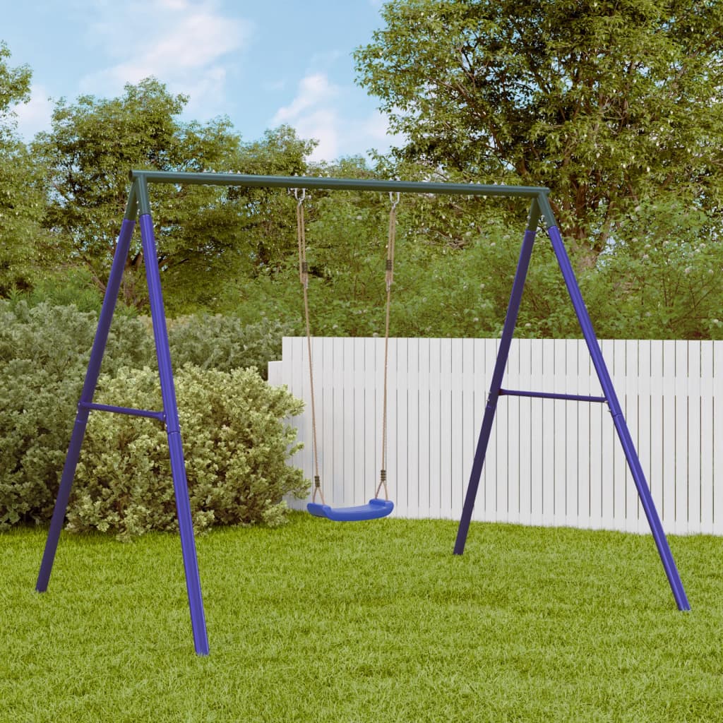 gyngestativ til udendørs B 156 x H 185 cm billede