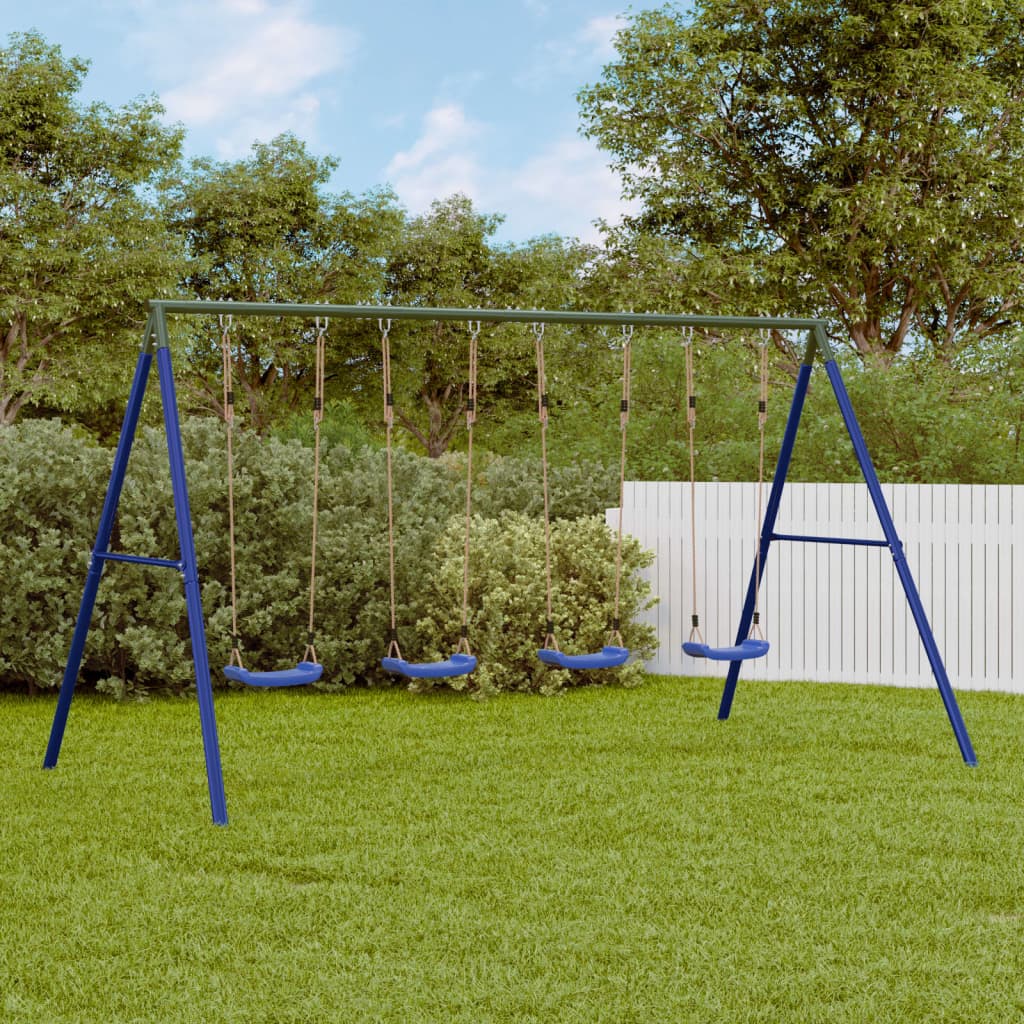 gyngestativ til udendørs B 341 x H 185 cm billede