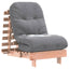 futon med madras 60x206x11 cm massivt douglasgran