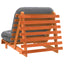 futon med madras 90x206x11 cm massivt fyrretræ