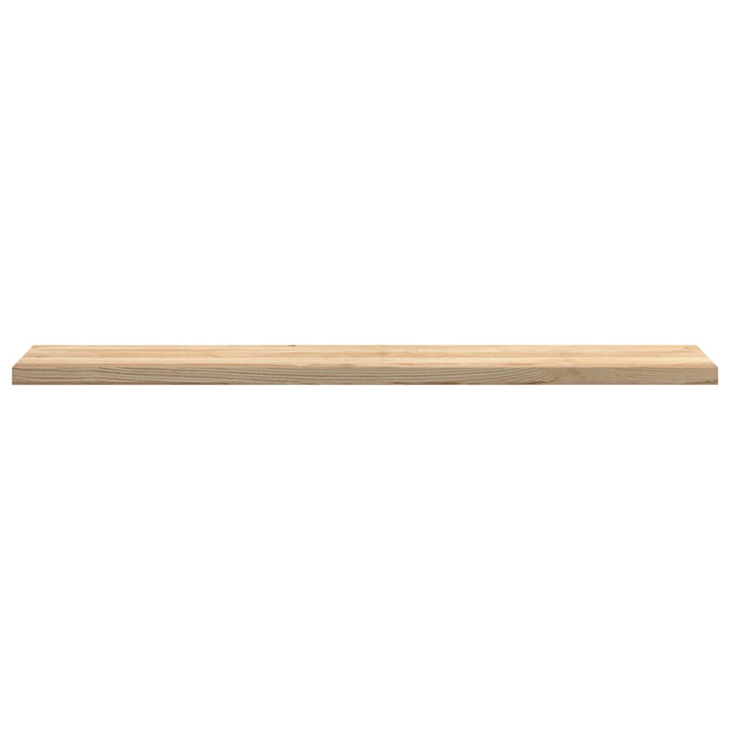 vindueskarme 2 stk ubehandlet 160x25x2 cm massivt egetræ