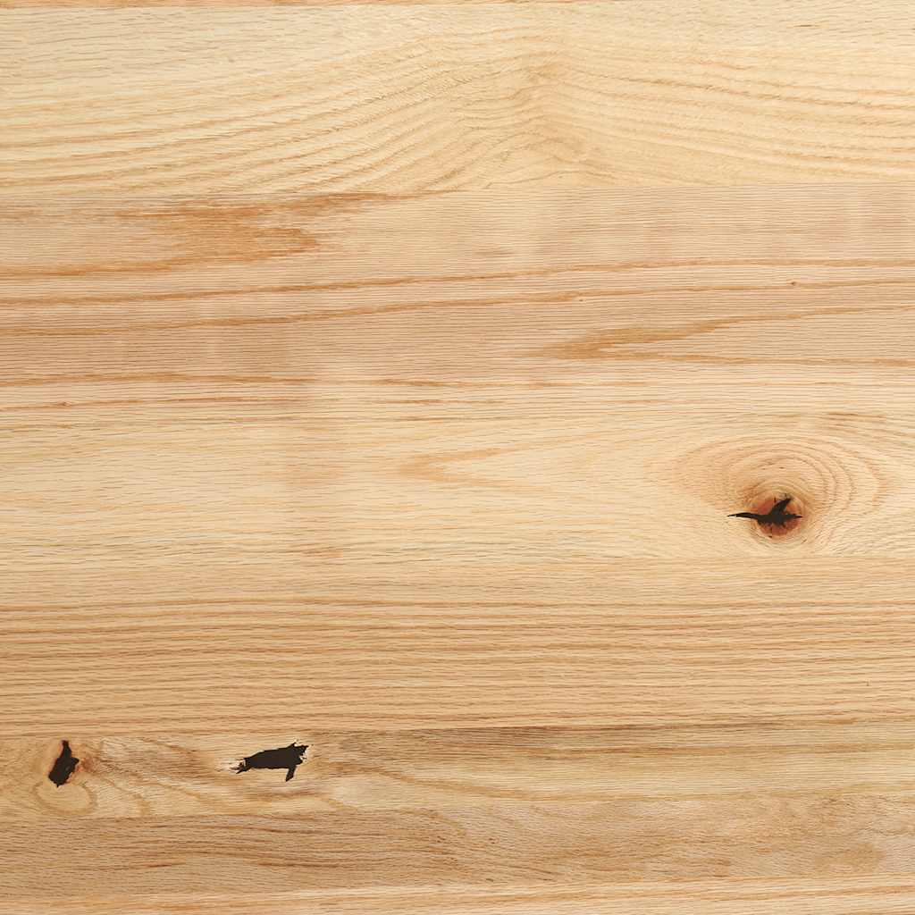 vindueskarme 2 stk ubehandlet 160x25x2 cm massivt egetræ