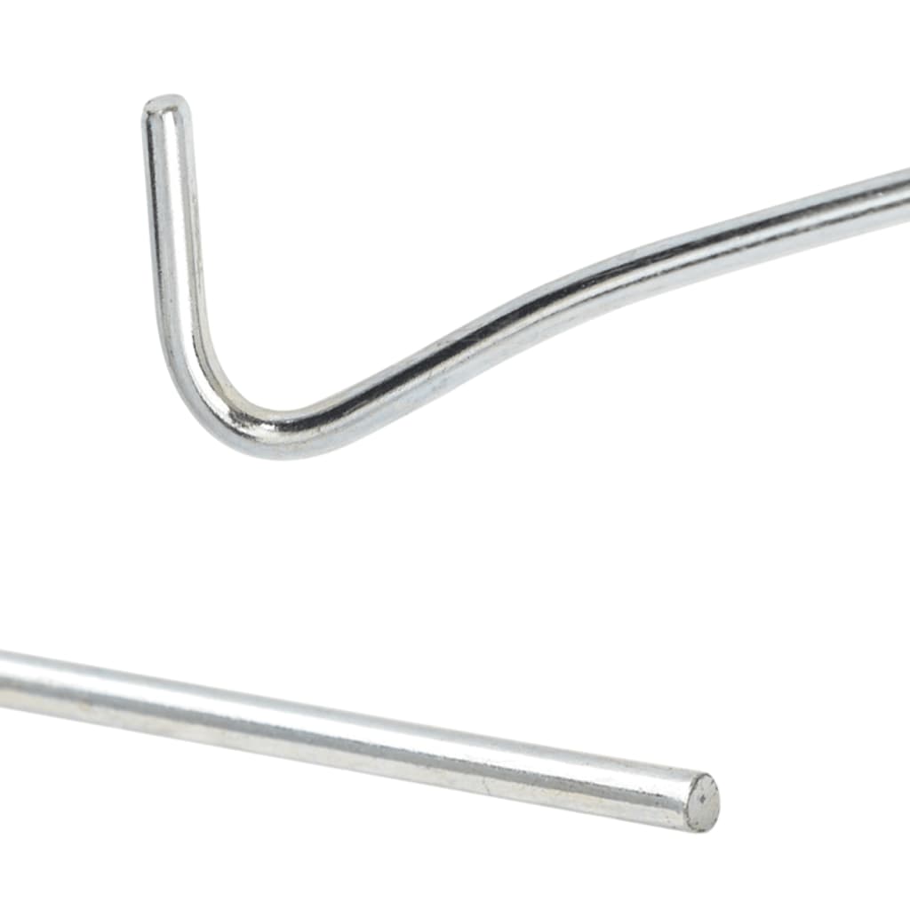 teltpløkker 25 stk. 30 cm Ø5 mm galvaniseret stål