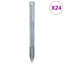 teltpløkker 24 stk. 22 cm Ø20 mm galvaniseret stål