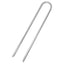 teltpløkker 12 stk. U-form 30 cm Ø7 mm galvaniseret stål