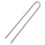 teltpløkker 6 stk. U-form 41,5 cm Ø12 mm galvaniseret stål