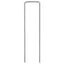 jordpløkker 25 stk. U-facon 15x3,5 cm galvaniseret stål