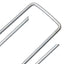 jordpløkker 25 stk. U-facon 15x3,5 cm galvaniseret stål