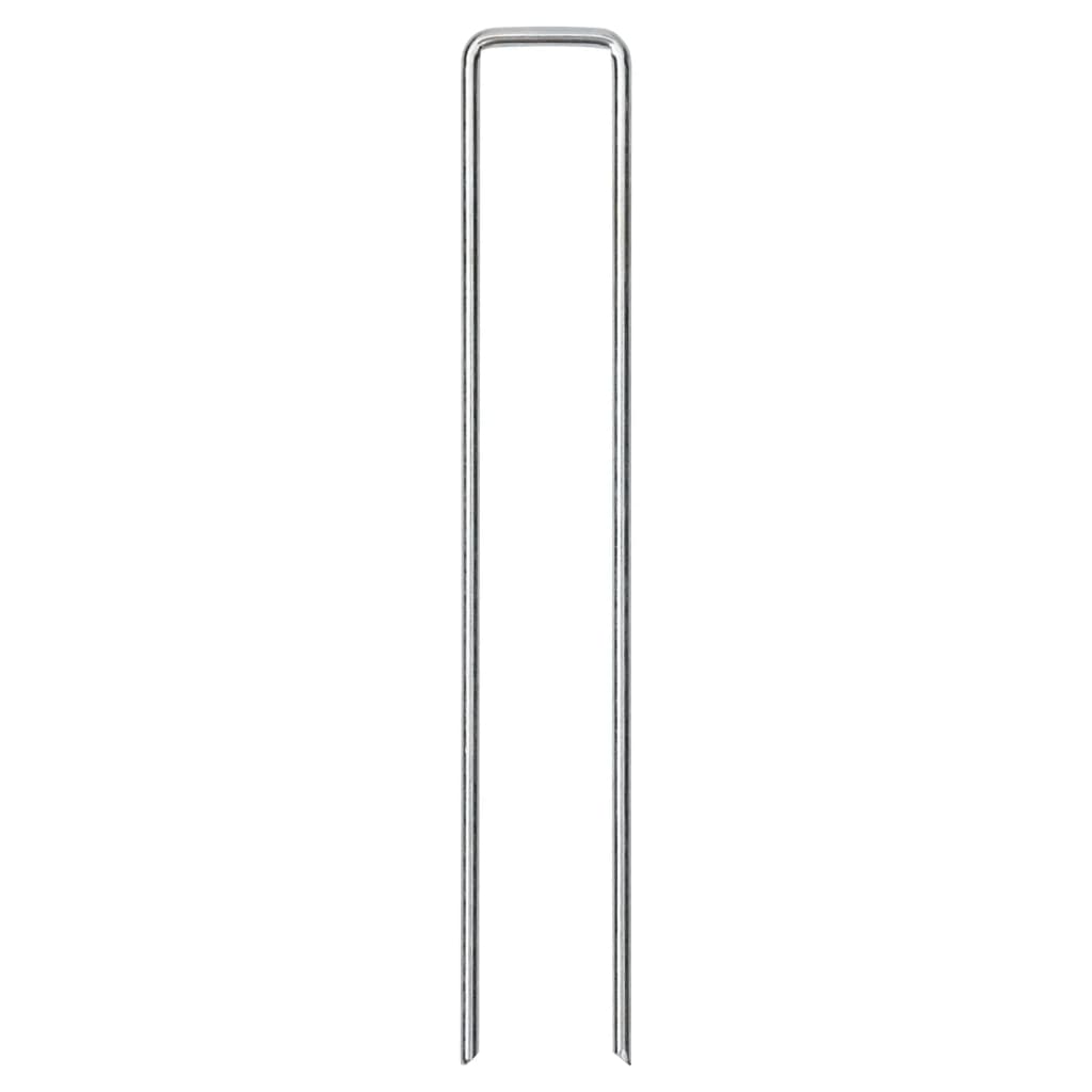 jordpløkker 25 stk. U-facon 20x4 cm galvaniseret stål