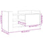 tv-bord 80x35x40 cm konstrueret træ sort