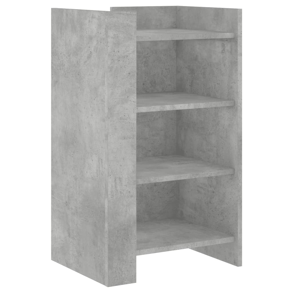 skænk 45x35x75 cm konstrueret træ betongrå
