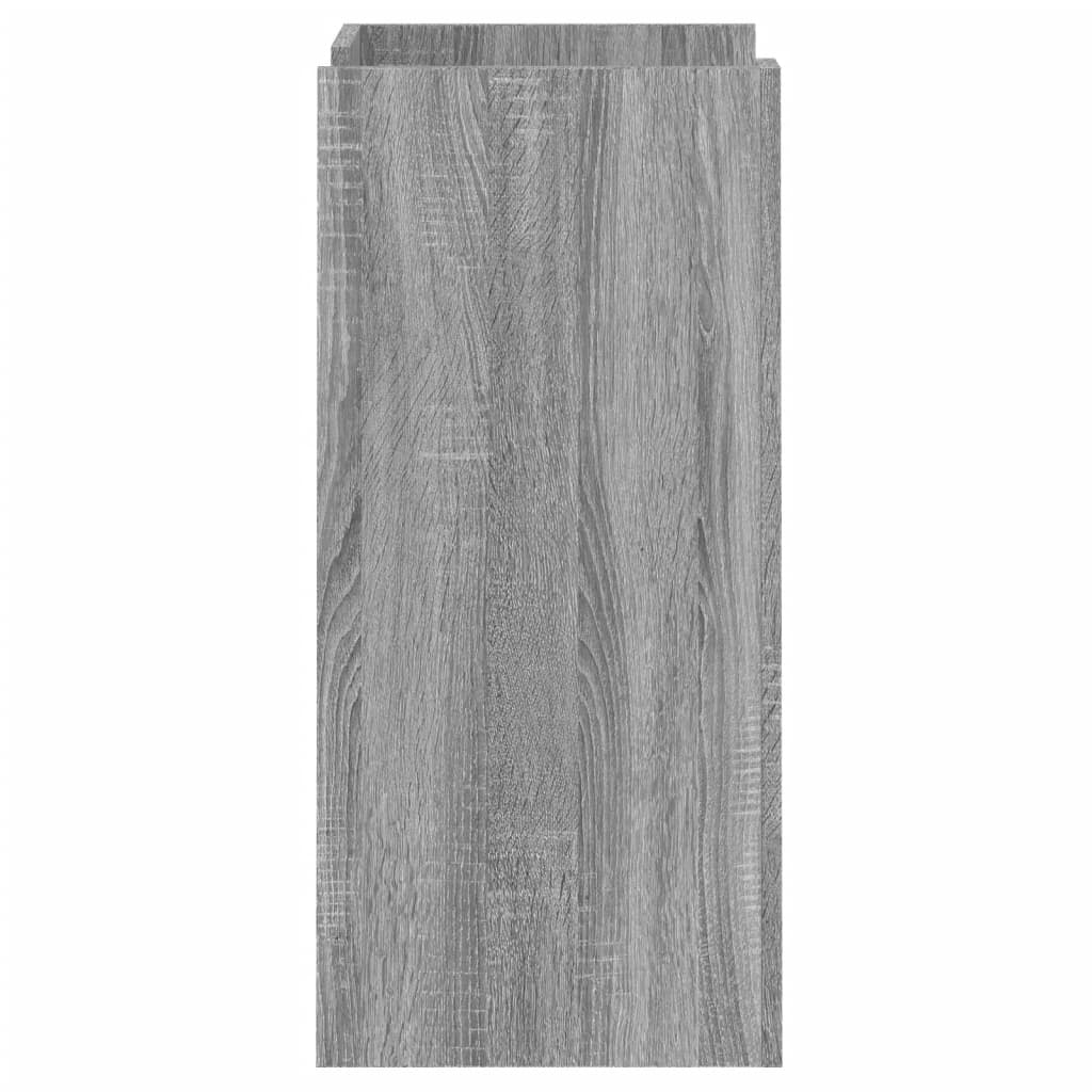 skænk 45x35x75 cm konstrueret træ grå sonoma-eg