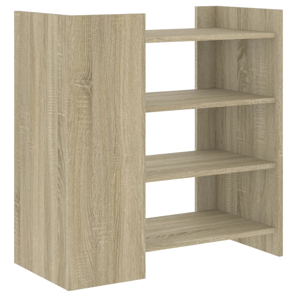 skænk 73,5x35x75 cm konstrueret træ sonoma-eg