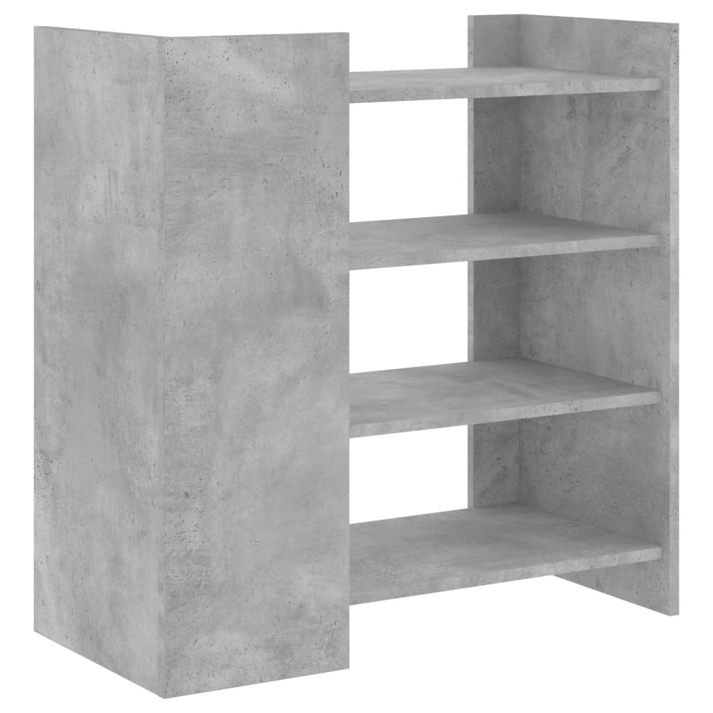 skænk 73,5x35x75 cm konstrueret træ betongrå