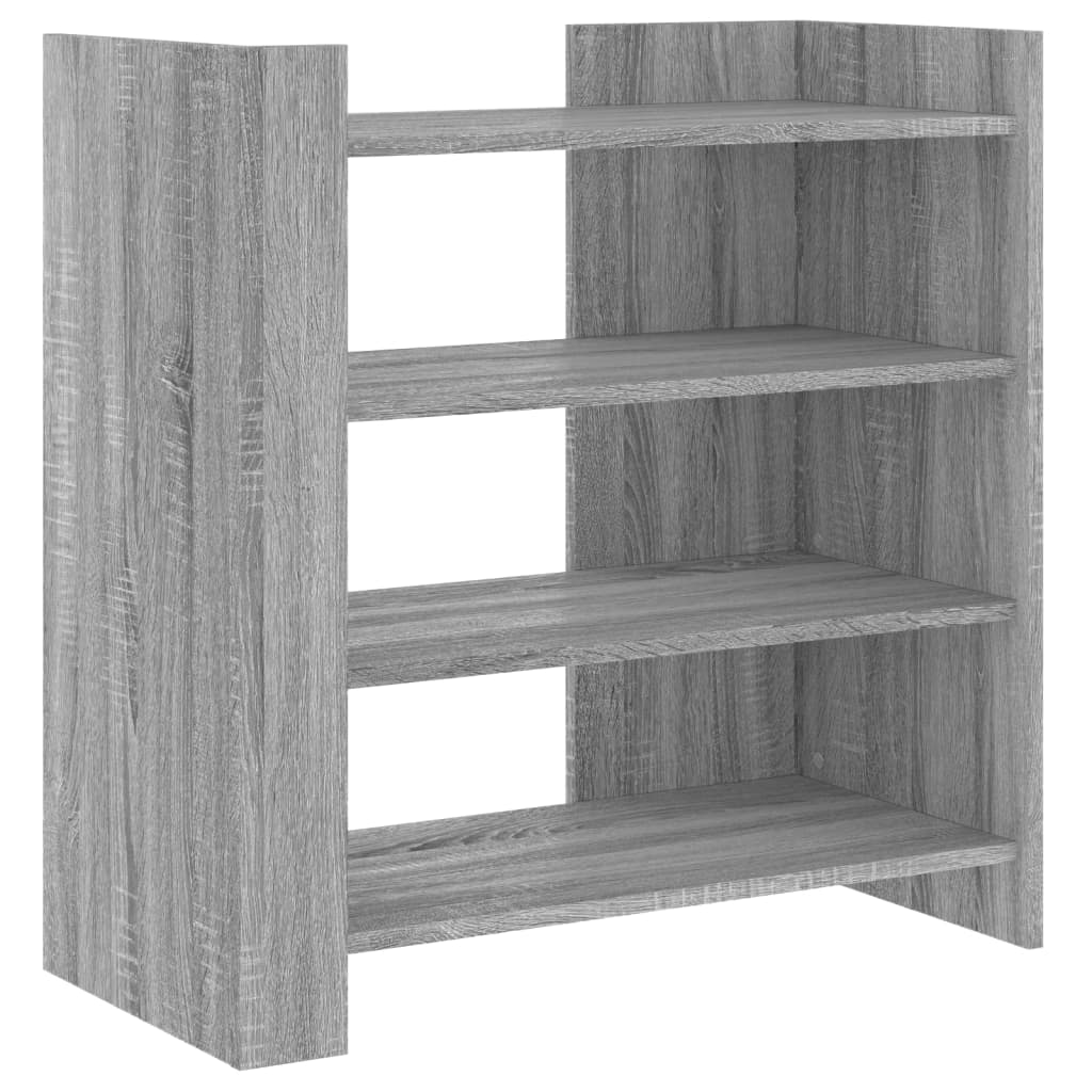 skænk 73,5x35x75 cm konstrueret træ grå sonoma-eg