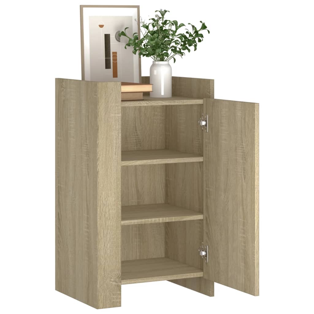 skænk 45x35x75 cm konstrueret træ sonoma-eg