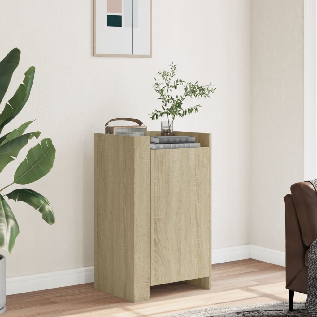 skænk 45x35x75 cm konstrueret træ sonoma-eg