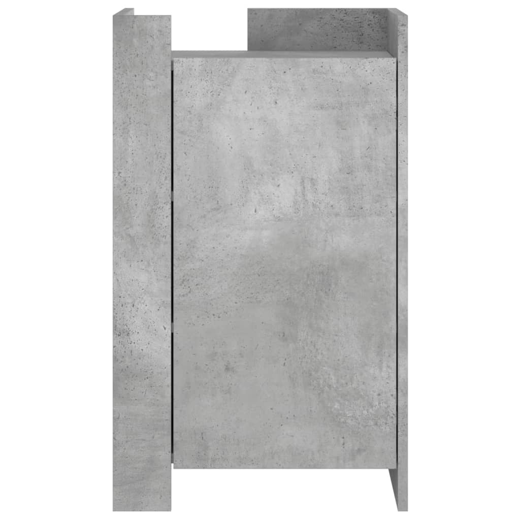 skænk 45x35x75 cm konstrueret træ betongrå