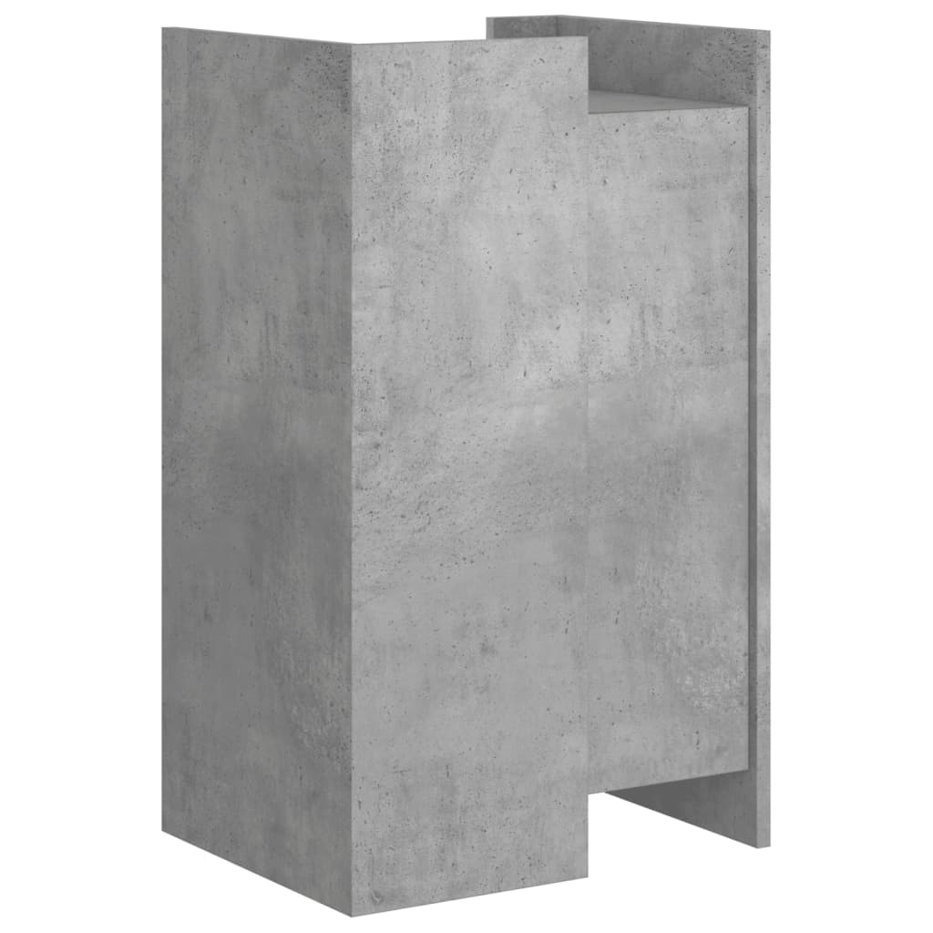 skænk 45x35x75 cm konstrueret træ betongrå