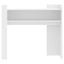 konsolbord 100x35x90 cm konstrueret træ hvid
