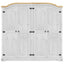 klædeskab Corona 194x52x186 cm massivt fyrretræ