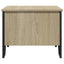 sofabord 75x51x40 cm konstrueret træ sonoma-eg