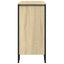 skænk 91x35,5x74,5 cm konstrueret træ sonoma-eg