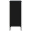 bogreol 80x31x74,5 cm konstrueret træ sort