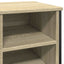 skoreol 90x38x61,5 cm konstrueret træ sonoma-eg