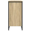 skoreol 80x38x78 cm konstrueret træ sonoma-eg