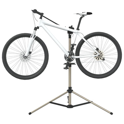 reparationsstativ til cykler 120-165 cm foldbart aluminium