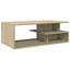 sofabord 102x55x35 cm konstrueret træ sonoma-eg