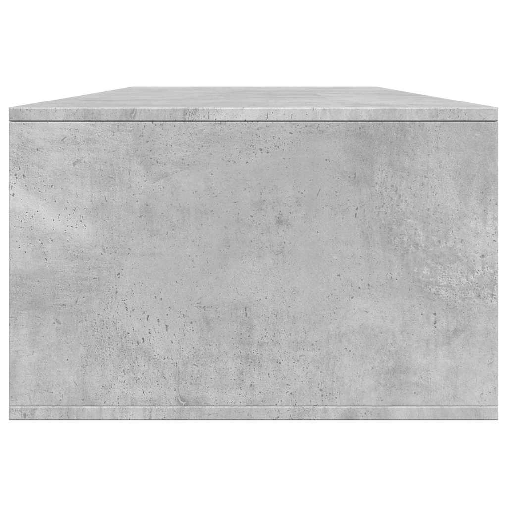 sofabord 102x55x35 cm konstrueret træ betongrå