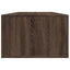 sofabord 102x55x35 cm konstrueret træ brun egetræsfarve