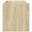 dueslag til skrivebord 44,5x24x25 cm konstrueret træ sonoma-eg