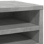dueslag til skrivebord 36x26x29,5 cm konstrueret træ betongrå