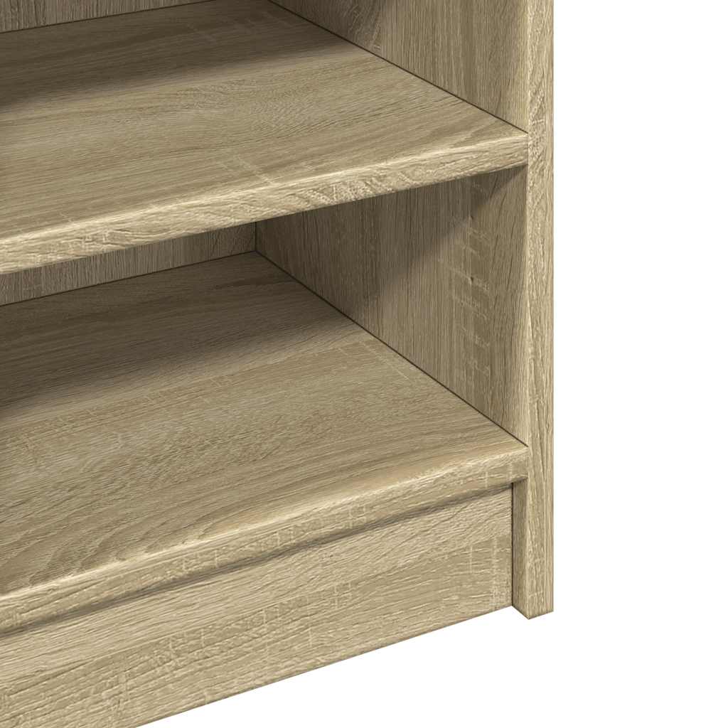 underskab til håndvask 90x29x55 cm konstrueret træ sonoma-eg