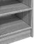 skab til håndvask 90x29x55 cm konstrueret træ grå sonoma-eg