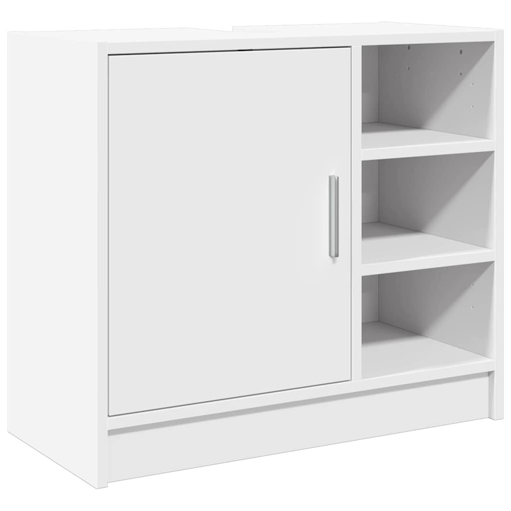 underskab til håndvask 63x29x55 cm konstrueret træ hvid