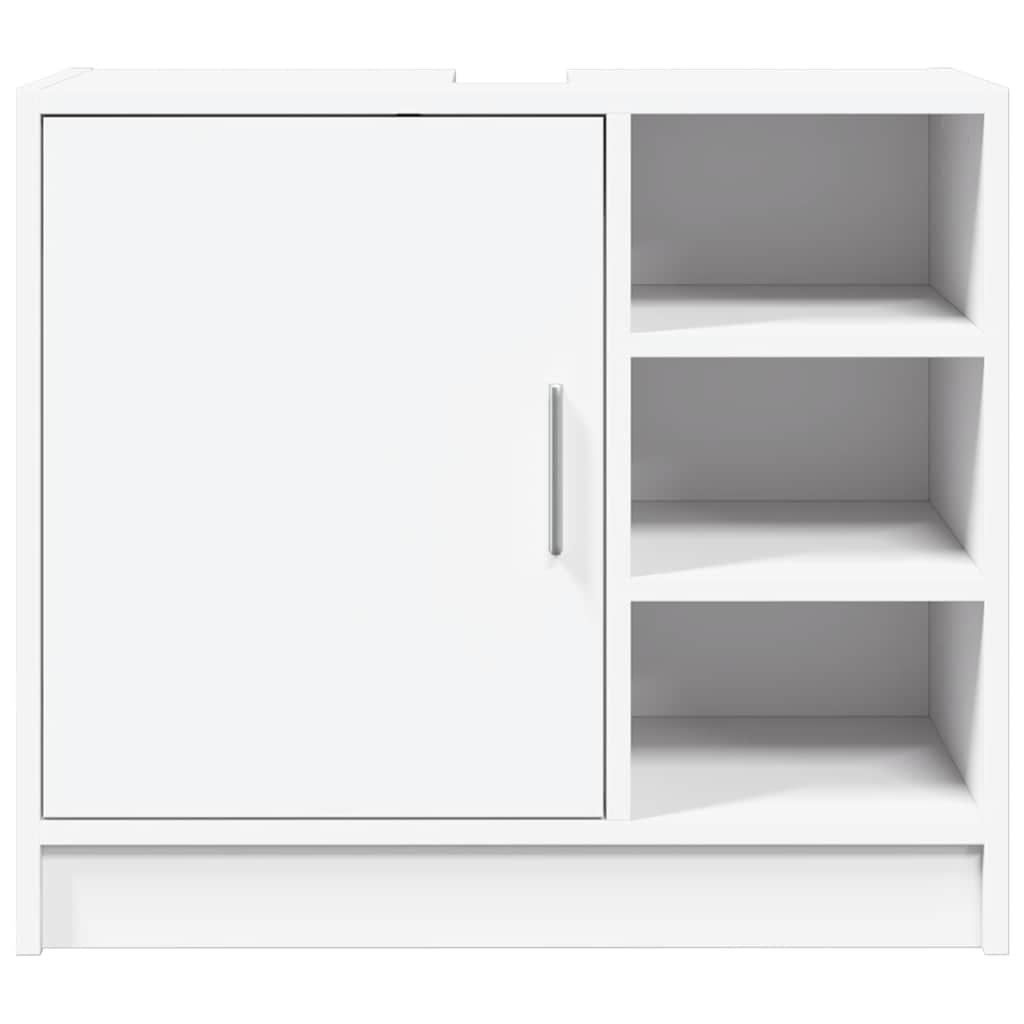 underskab til håndvask 63x29x55 cm konstrueret træ hvid