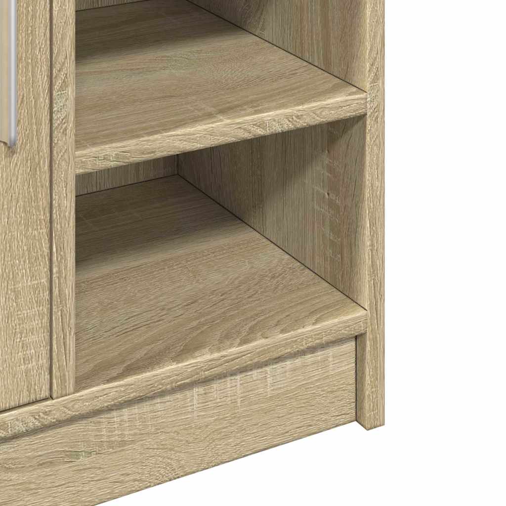 underskab 63x29x55 cm konstrueret træ sonoma-eg