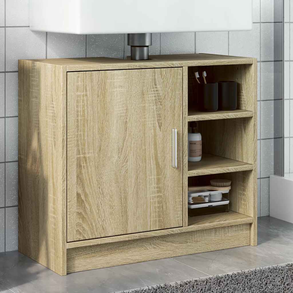 underskab 63x29x55 cm konstrueret træ sonoma-eg