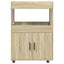 barvogn 60x39,5x89 cm konstrueret træ sonoma-eg