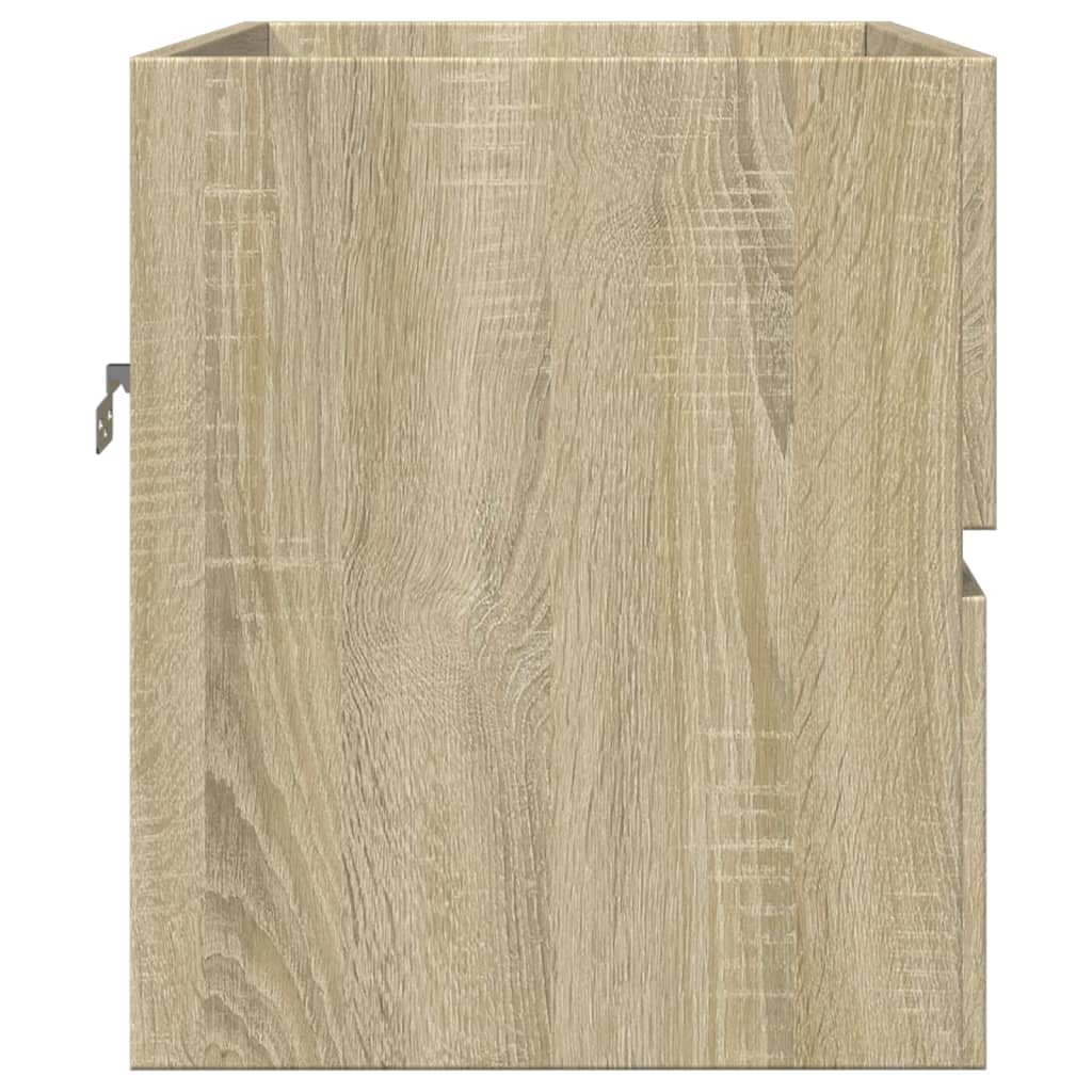 vaskeskab 60x38,5x45 cm konstrueret træ sonoma-eg