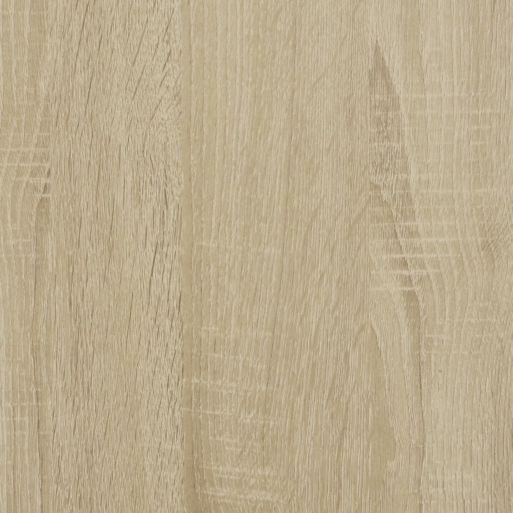 vaskeskab 80x38,5x45 cm konstrueret træ sonoma-eg